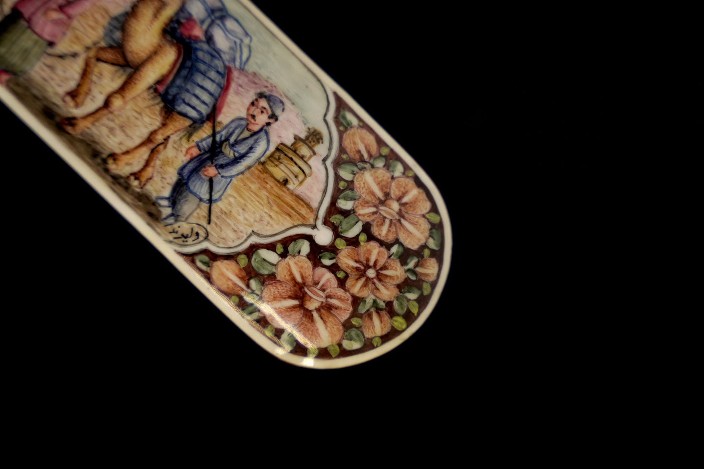 handmade khatam jewelry box – caravan journey – luxury handcrafted art by pilardi