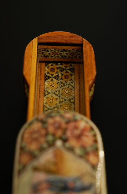 Handmade Khatam Jewelry Box – Caravan Journey – Luxury Handcrafted Art by Pilardi
