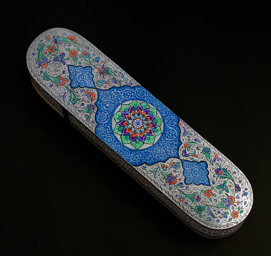 Handmade Wooden Jewelry Box – Simin Khatam Design – Luxury Handcrafted Art by Pilardi