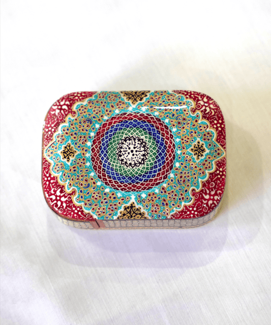 The Rangin Box – Hand - Painted Miniature Jewelry & Trinket Box (Passori Collection) – Luxury Handcrafted Art by Pilardi