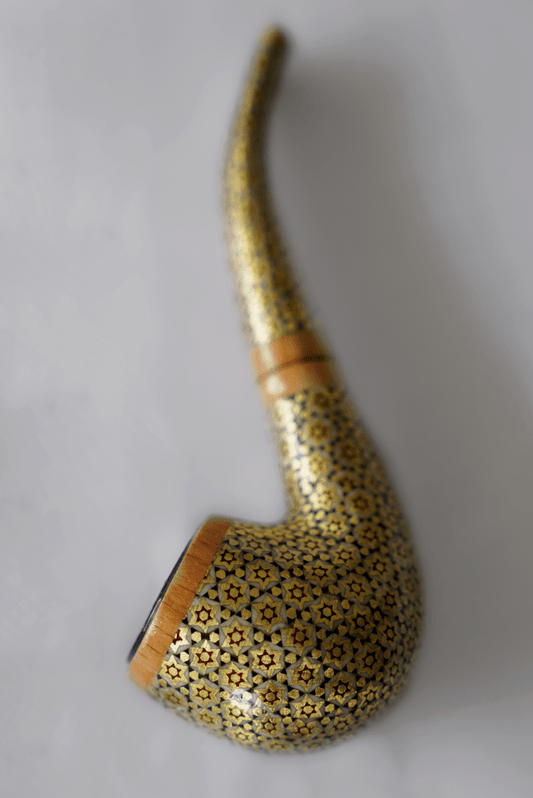 Handcrafted Khatam Pipe – Functional Art for Collectors – Luxury Handcrafted Art by Pilardi