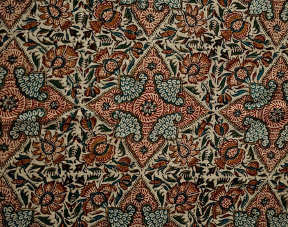 Handmade Block-Printed Round Tablecloth | 81 cm Diameter
